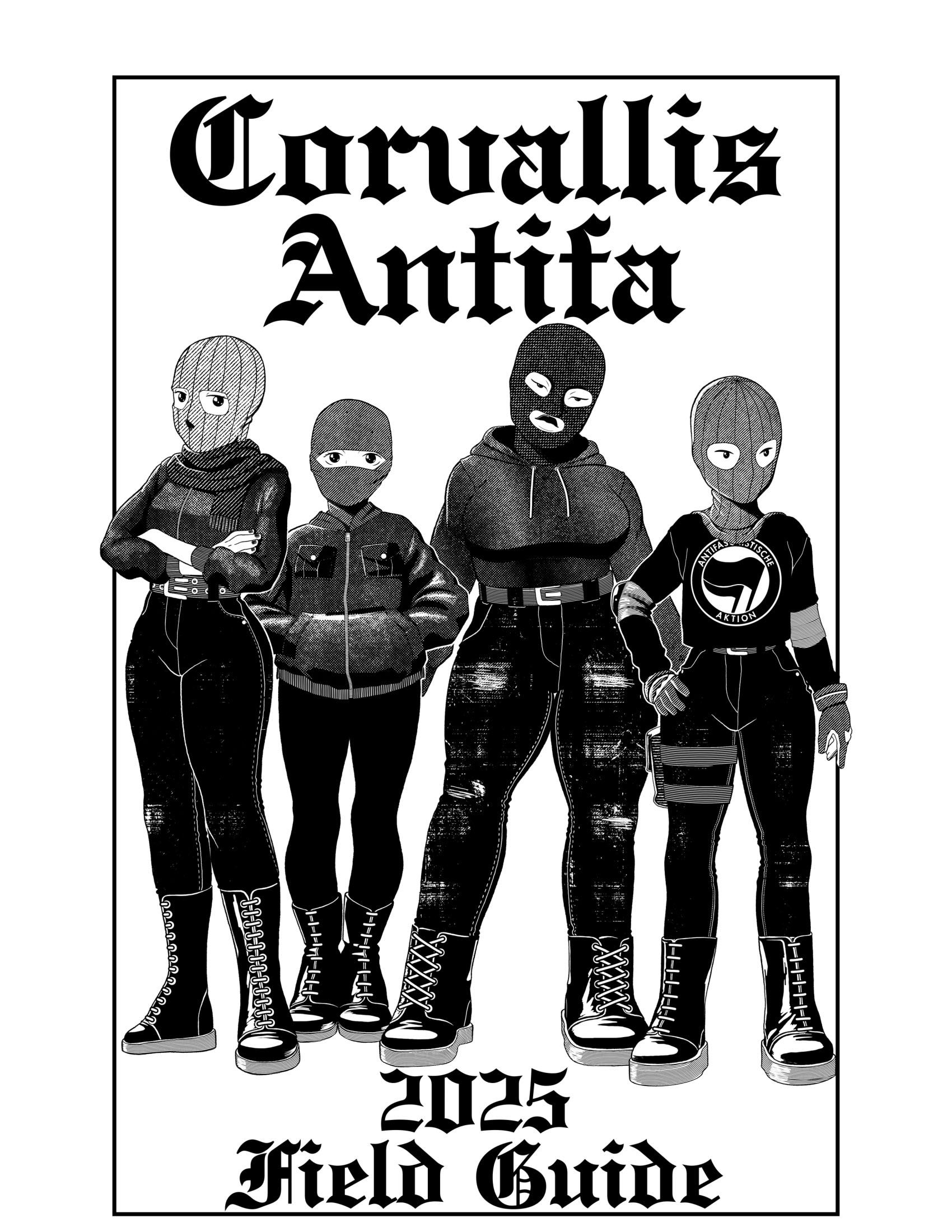 corvallis antifa 2025 field guide